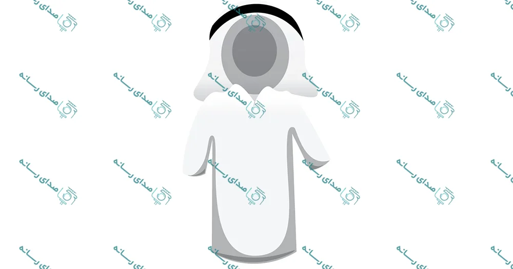 وکتور لایه باز طرح لباس عربی