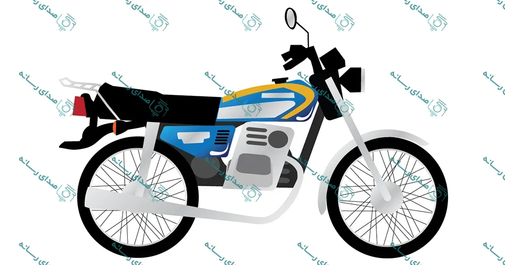 وکتور لایه باز طرح موتور هندا